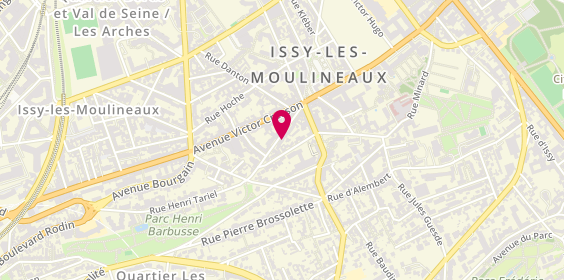 Plan de Leonidas, 15 Rue André Chénier 15, 92130 Issy-les-Moulineaux