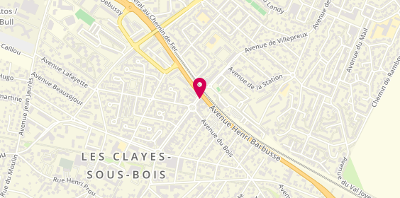 Plan de T.H.S, 50 Rue Maurice Jouet, 78340 Les Clayes-sous-Bois