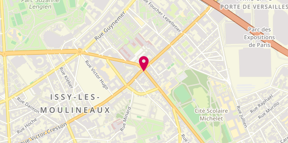 Plan de Aux Délices de l'Etoile Issy, 2 Boulevard Voltaire, 92130 Issy-les-Moulineaux