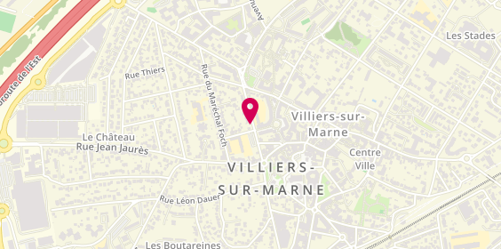 Plan de Les Douceurs de Mamie Cherie, 9 Rue Maurice Berteaux, 94350 Villiers-sur-Marne