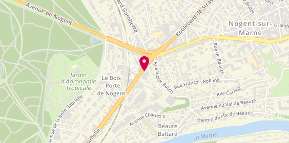Plan de Boulangerie, Pâtisserie Laure et Yann, 5 avenue de Joinville, 94130 Nogent-sur-Marne