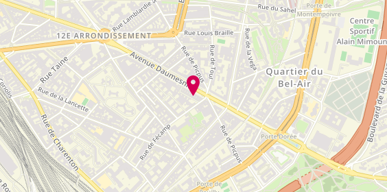 Plan de Leonidas, 238 avenue Daumesnil, 75012 Paris