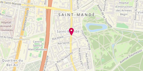 Plan de Daskalides, 49 avenue du Général de Gaulle, 94160 Saint-Mandé