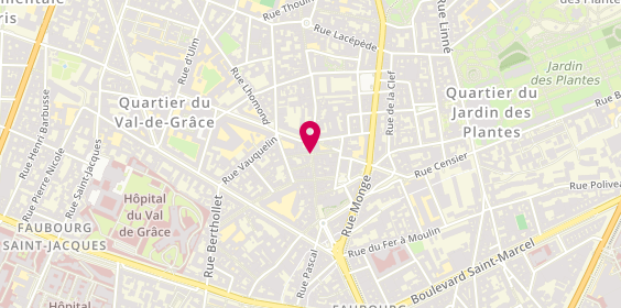 Plan de Le Chocolat Alain Ducasse, 104 Rue Mouffetard, 75005 Paris
