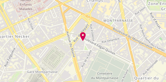 Plan de Leonindas, 27 Boulevard Edgar Quinet 27, 75014 Paris