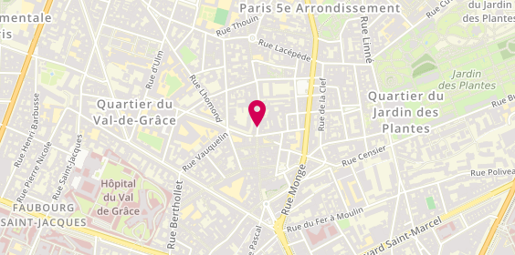 Plan de Mococha, 89 Rue Mouffetard, 75005 Paris