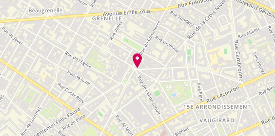Plan de A la Petite Chocolatière, 103 Rue des Entrepreneurs, 75015 Paris