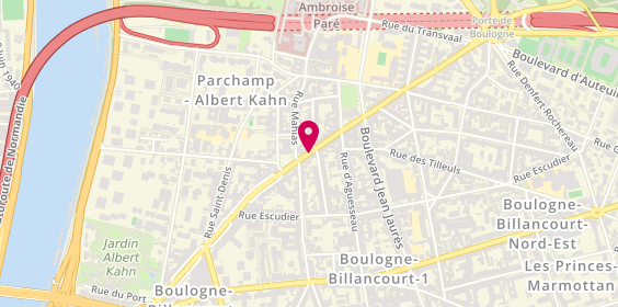Plan de Léonidas, Clément
81 avenue Jean Baptiste Clement, 92100 Boulogne-Billancourt