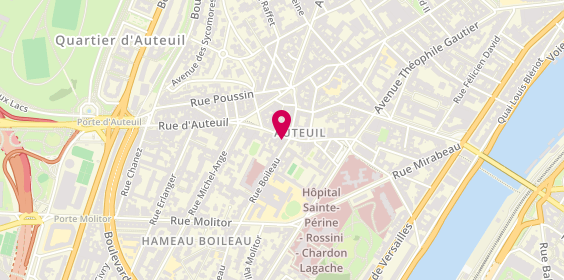 Plan de Jeff de Bruges - Martial, 35 Rue d'Auteuil, 75016 Paris