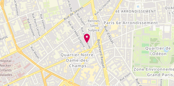 Plan de Jadis et Gourmande, 56 Rue Saint-Placide, 75006 Paris