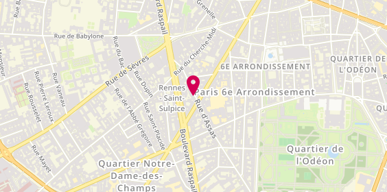 Plan de Jean-Charles Rochoux, 16 Rue d'Assas, 75006 Paris