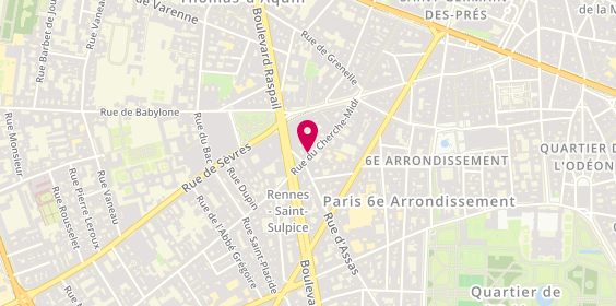 Plan de Puyricard, 24 Rue du Cherche-Midi, 75006 Paris