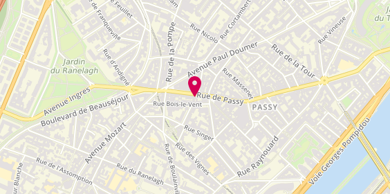 Plan de Lindt, 79 Rue de Passy, 75016 Paris