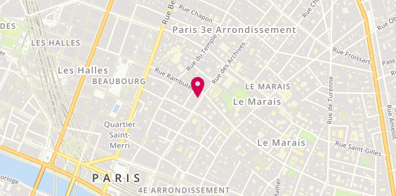 Plan de Jadis et Gourmande, 39 Rue des Archives, 75004 Paris