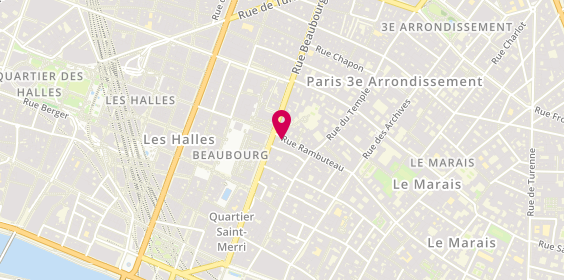 Plan de Pralus, 35 Rue Rambuteau, 75004 Paris