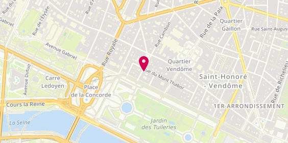 Plan de Pierre Hermé, 4 Rue Cambon, 75001 Paris