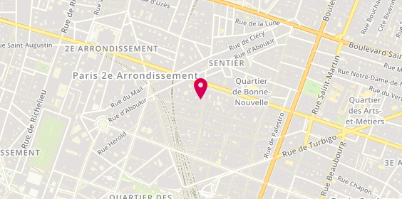 Plan de Pralus, 9 Rue des Petits Carreaux, 75002 Paris