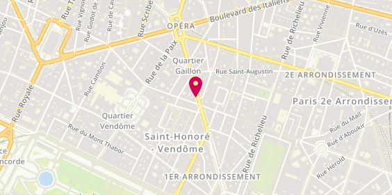 Plan de Jade Genin, 33 avenue de l'Opéra, 75002 Paris