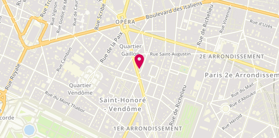 Plan de Chocolats Foucher, 30 avenue de l'Opéra, 75002 Paris