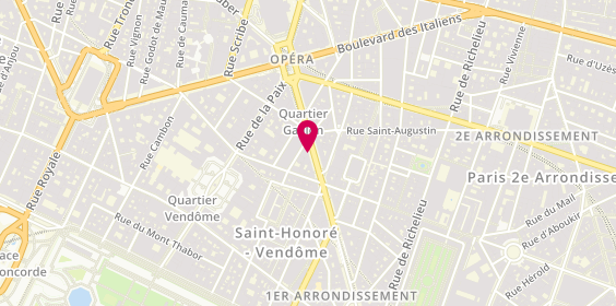 Plan de Le chocolat des Français, 39 avenue de l'Opéra, 75002 Paris