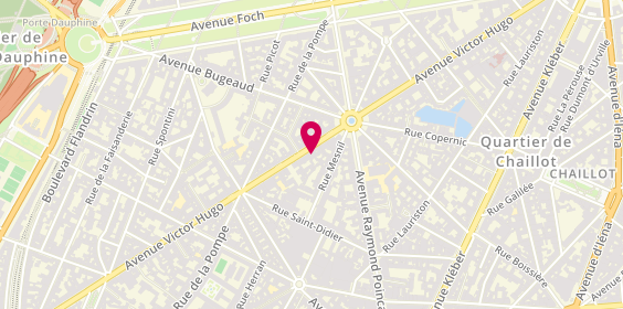 Plan de Jeff de Bruges - Martial, 97 avenue Victor Hugo, 75016 Paris