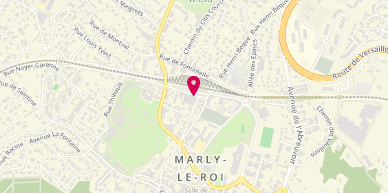 Plan de La Gourmandise de Marly, place de la Gare, 78160 Marly-le-Roi