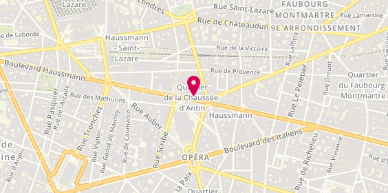 Plan de Pierre Hermé Paris, 40 Boulevard Haussmann, 75009 Paris