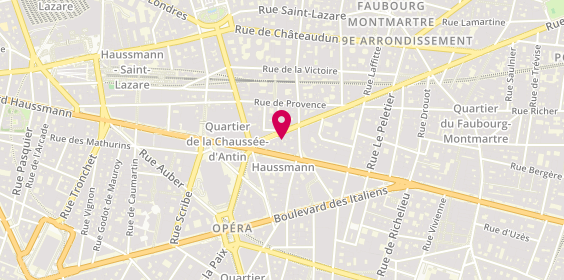 Plan de Comptoirs Richard, 10 Rue la Fayette, 75009 Paris