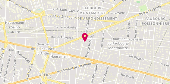 Plan de Louis Fouquet - Drouot, 36 Rue Laffitte, 75009 Paris