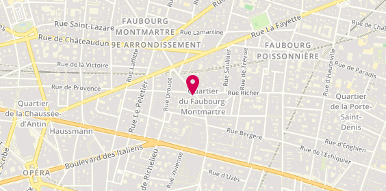Plan de À la Mère de Famille, 35 Rue du Faubourg Montmartre, 75009 Paris