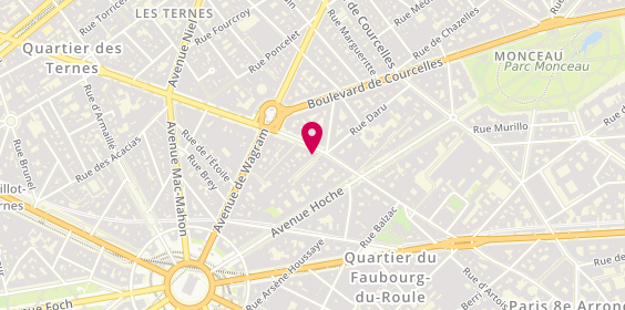 Plan de Maison Chocolat, 225 Rue du Faubourg Saint-Honoré, 75008 Paris