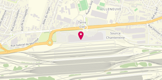 Plan de Jeff de Bruges Martial, avenue Gendarme Castermant, 77500 Chelles