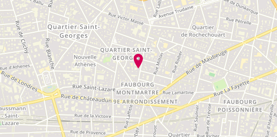 Plan de Käramell, 15 rue des Martyrs, 75009 Paris