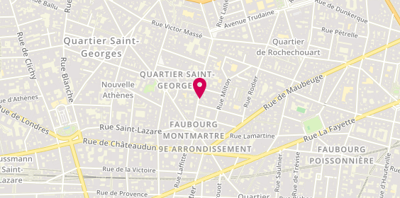 Plan de La Patisserie des Martyrs, 22 Rue des Martyrs, 75009 Paris