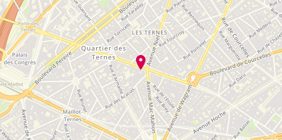 Plan de Pierre Hermé Paris, 37 avenue des Ternes, 75017 Paris