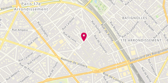 Plan de Menard-henriet, 30 Rue Legendre, 75017 Paris