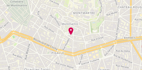 Plan de Dengo Abbesses, 19 Rue Yvonne le Tac, 75018 Paris