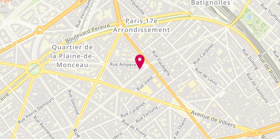 Plan de Au Bonbon Royal, 56 Rue Jouffroy d'Abbans, 75017 Paris