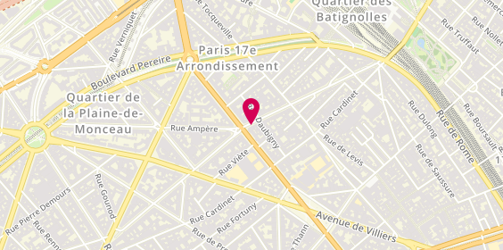 Plan de Charles Traiteur, 47 Rue Jouffroy d'Abbans, 75017 Paris