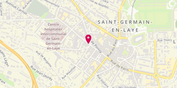 Plan de Yves Thuriès, 37 Rue de Pologne, 78100 Saint-Germain-en-Laye