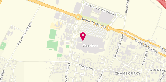 Plan de Jeff de Bruges - Martial, Route de Mantes, 78240 Chambourcy
