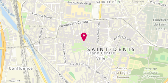 Plan de Jeff de Bruges, 57 Rue de la République, 93200 Saint-Denis