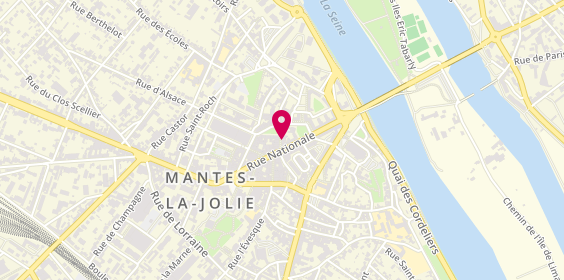 Plan de Choco la Jolie, 3 Rue des Halles, 78200 Mantes-la-Jolie