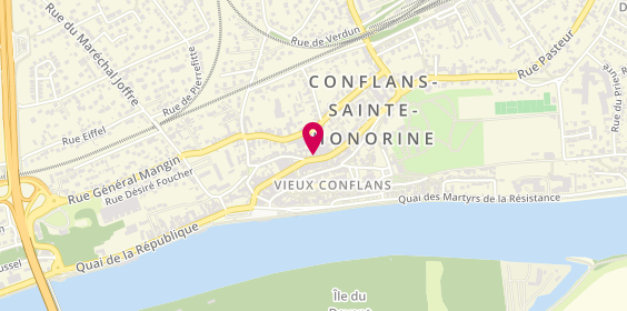 Plan de Osmont, 41 Rue Maurice Berteaux, 78700 Conflans-Sainte-Honorine