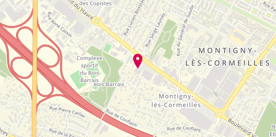 Plan de La Romainville, 147 Boulevard Victor Bordier, 95370 Montigny-lès-Cormeilles