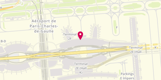 Plan de Ladurée, Aéroport de Paris-Charles de Gaulle
Terminal 2F, 95700 Roissy-en-France
