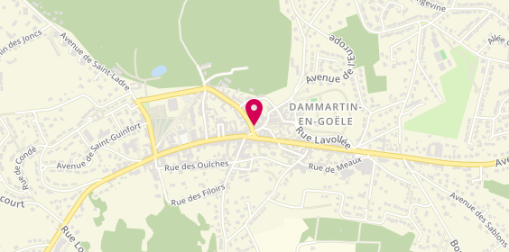 Plan de Laxmy Exotique, 9 Rue Notre Dame, 77230 Dammartin-en-Goële