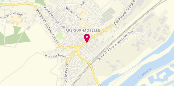 Plan de Maison Erman, 8 place de la République, 57130 Ars-sur-Moselle