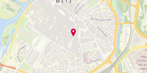 Plan de JACQUES BOCKEL & Co Lorraine SARL, 12 Rue du Grand Cerf, 57000 Metz
