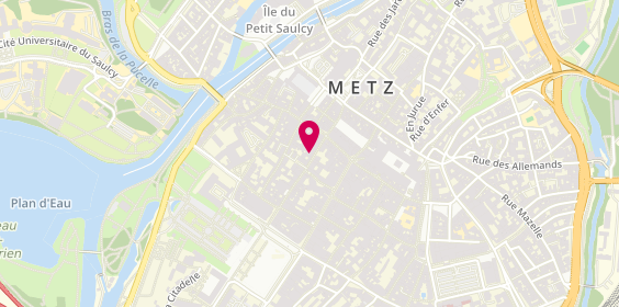 Plan de De Neuville, 5 Rue des Clercs, 57000 Metz